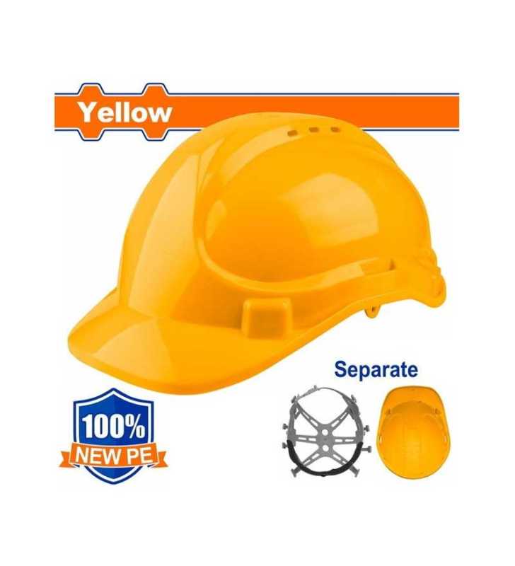CASQUE PROTECTION JAUNE WSH1302 WADFOW CASQUE PROTECTION JAUNE WSH1302 WADFOW