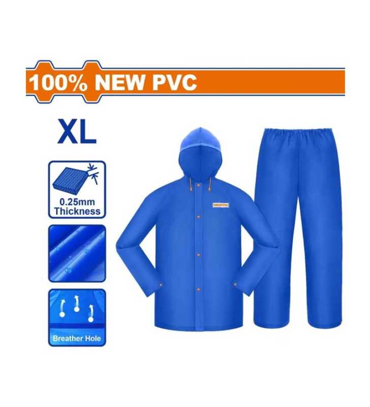 COMBINAISON DE PLUIE 100 % PVC WRC30XL WADFOW