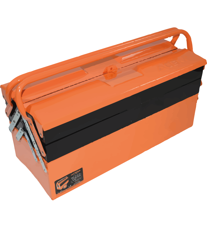 BOITE A OUTILS METALLIQUE 3 CASES ACEM BOITE A OUTILS METALLIQUE 3 CASES ACEM