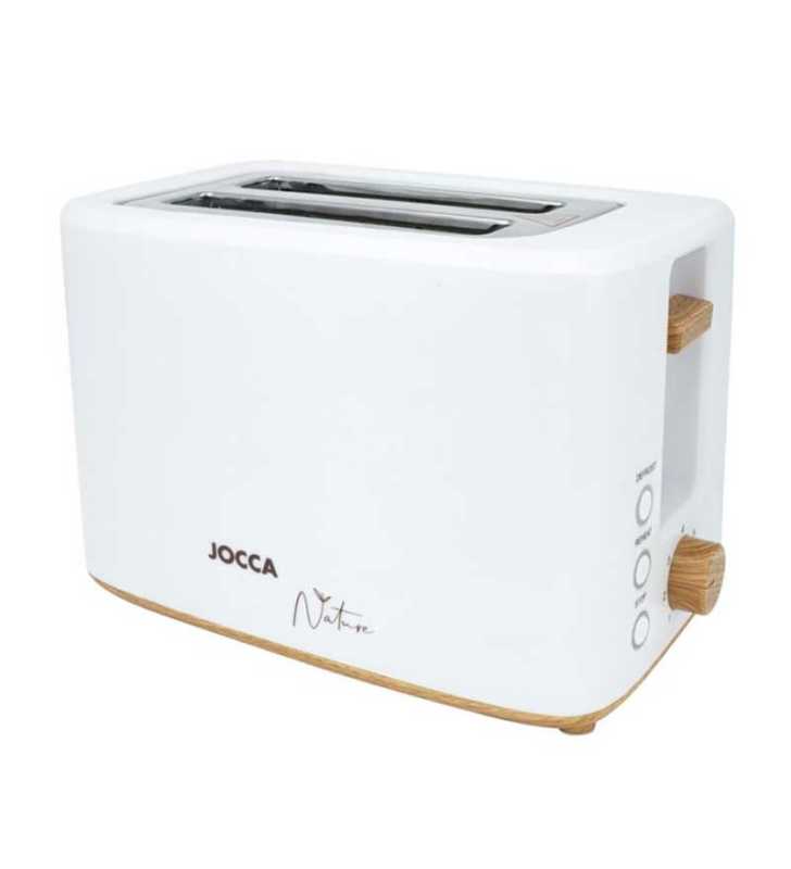 Grille Pain Nature Bambou 700W - Blanc JOCCA