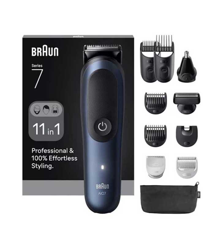 Tondeuse Multifonction 11EN1 AIO7540 Rechargeable - Noir BRAUN