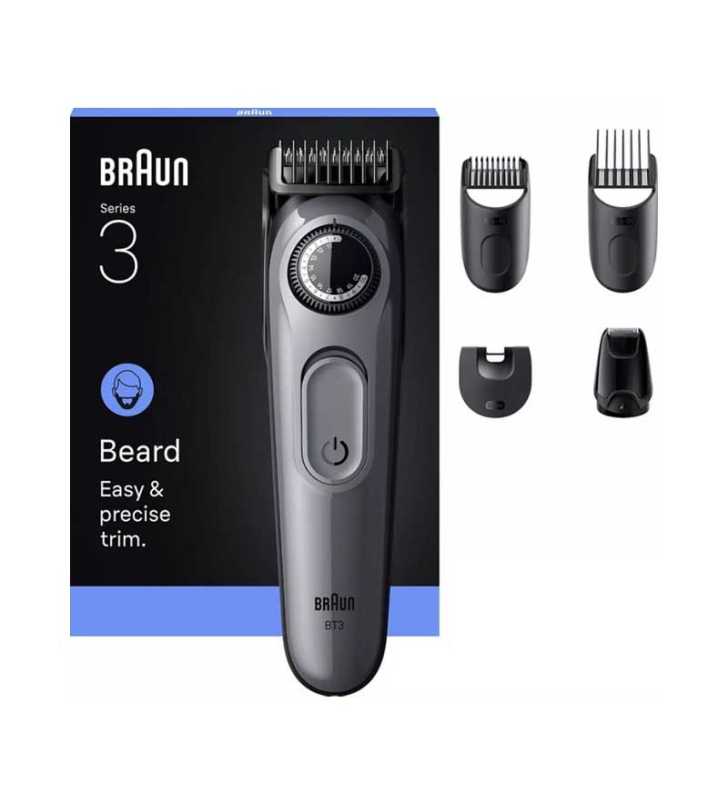 Tondeuse à Barbe Série 3 BT3560 Rechargeable - Noir BRAUN