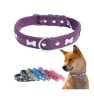 Collier Cuir Avec Motif Os Pour Chien 56 cm Collier Cuir Avec Motif Os Pour Chien 56 cm