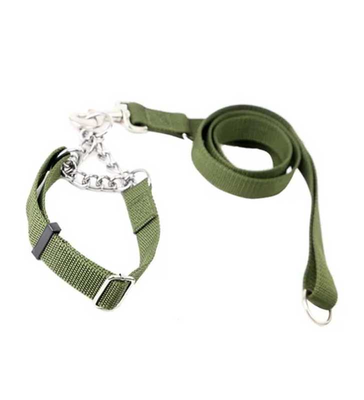 laisse et collier en nylon 120 cm laisse et collier en nylon 120 cm