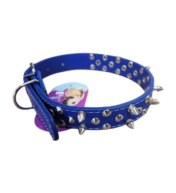 Collier en Cuir Avec des pointes Taille M