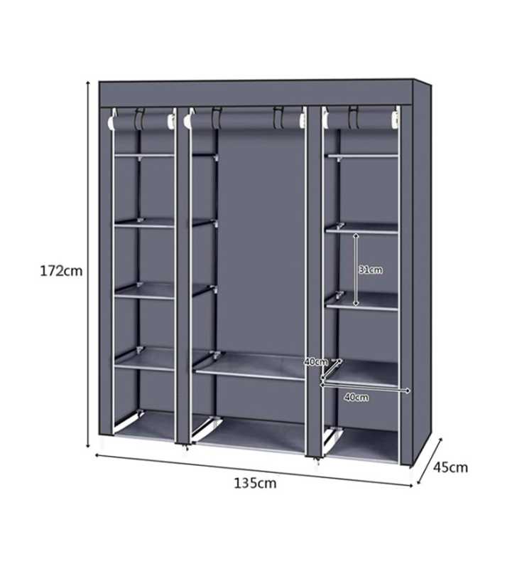 Armoire De Rangement En Tissu