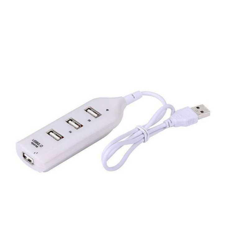 HUB USB 2.0 SBOX 4 PORTS SBOX - BLANC