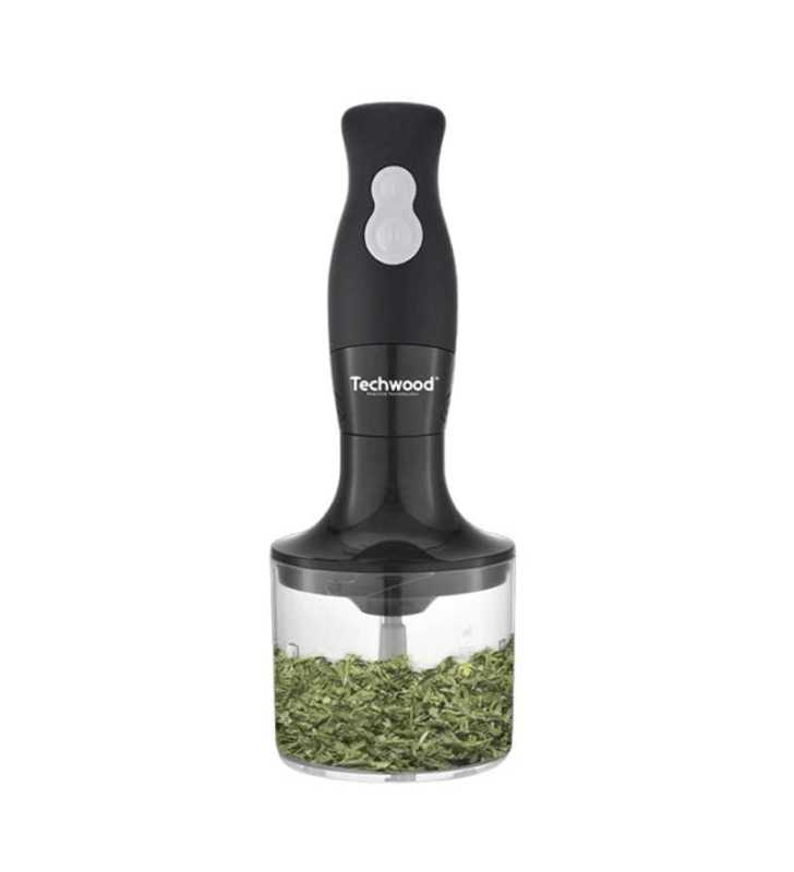 Mixeur plongeant blanc 3en1 pied inox - TMS-8350 - TECHWOOD