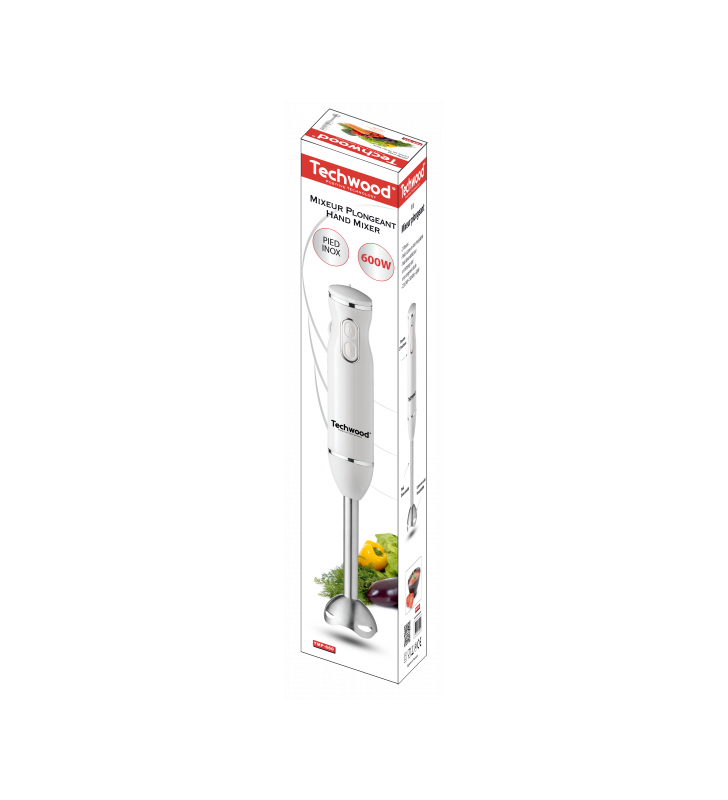 Mixeur Plongeant Noir 600W TECHWOOD Mixeur Plongeant Noir 600W TECHWOOD