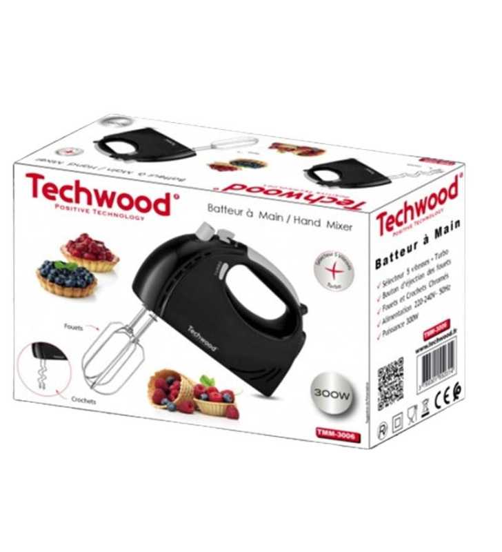 Batteur À Main Blanc 300W TECHWOOD