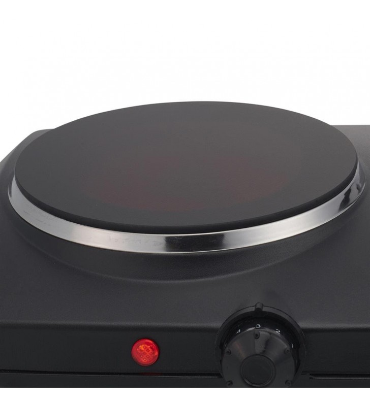 Plaque Vitrocéramique Double 800 W + 1200 W PRINCESS