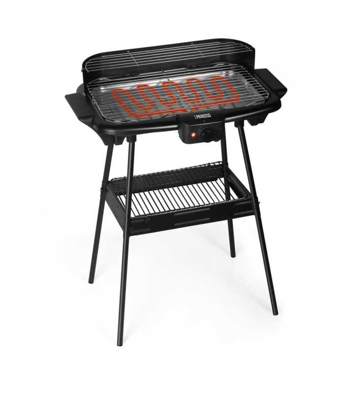 Barbecue Électrique Sur Pieds 2000W PRINCESS Barbecue Électrique Sur Pieds 2000W PRINCESS