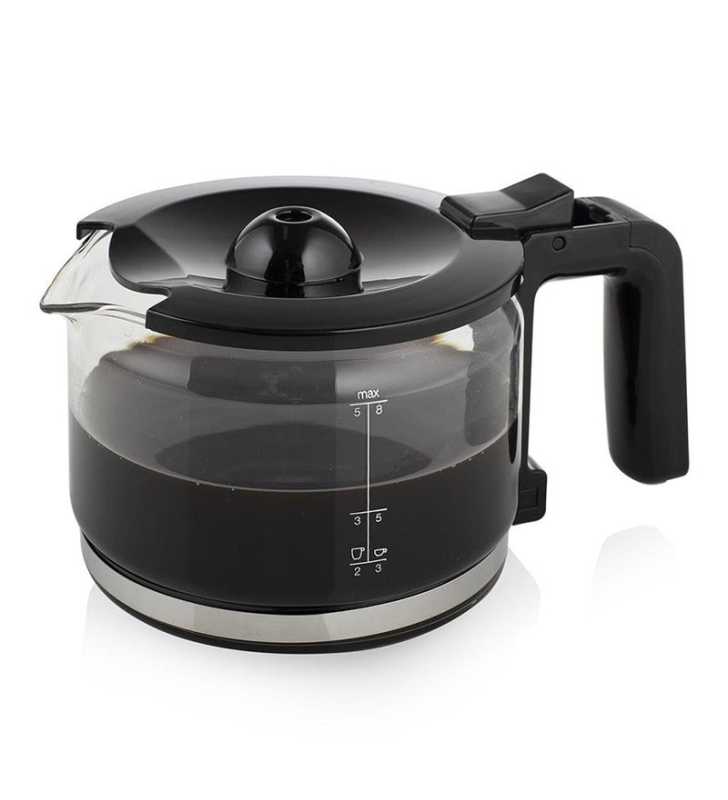 Cafetière Compacte Inox Bol En Verre 0,75L PRINCESS