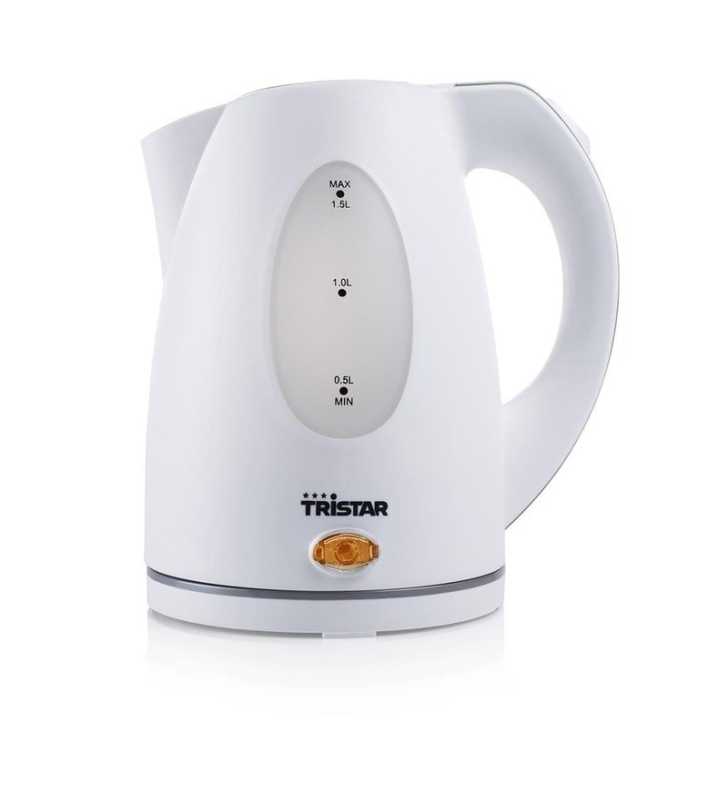 Bouilloire Blanc 1,5 L TRISTAR Bouilloire Blanc 1,5 L TRISTAR