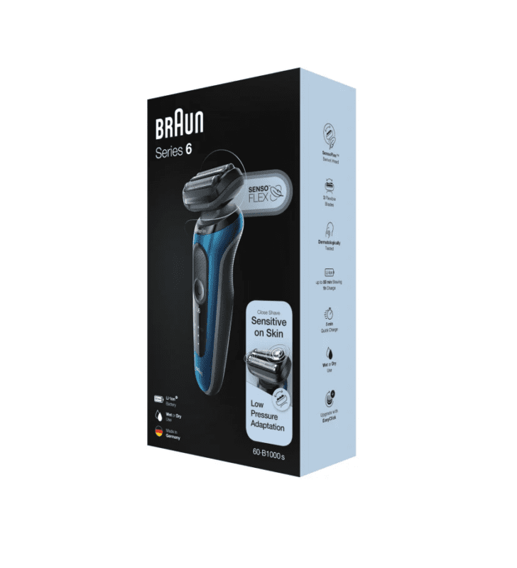 Rasoir Électrique Sensoflex wet& Dry BRAUN