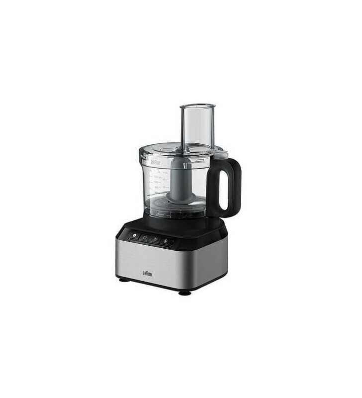 Robot Multifonction 800W 2,1L Blender 1,2L Acier Inoxydable BRAUN Robot Multifonction 800W 2,1L Blender 1,2L Acier Inoxydable BRAUN