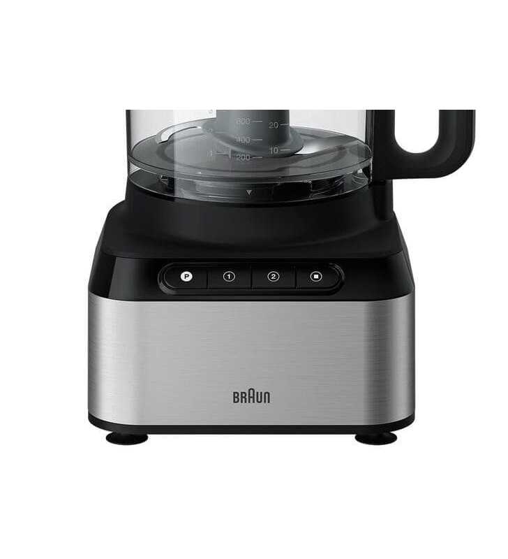 Robot Multifonction 800W 2,1L Blender 1,2L Acier Inoxydable BRAUN Robot Multifonction 800W 2,1L Blender 1,2L Acier Inoxydable BRAUN