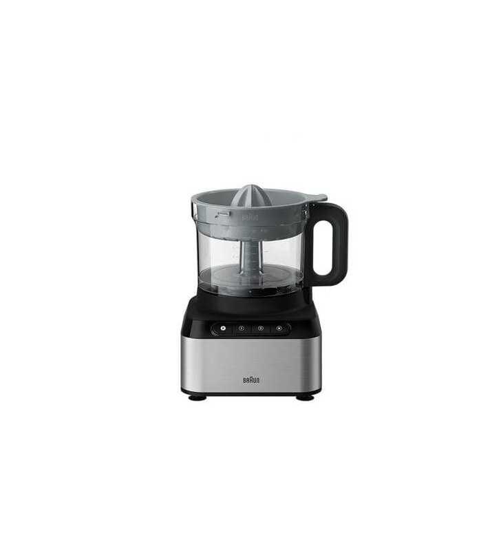 Robot Multifonction 800W 2,1L Blender 1,2L Acier Inoxydable BRAUN Robot Multifonction 800W 2,1L Blender 1,2L Acier Inoxydable BRAUN