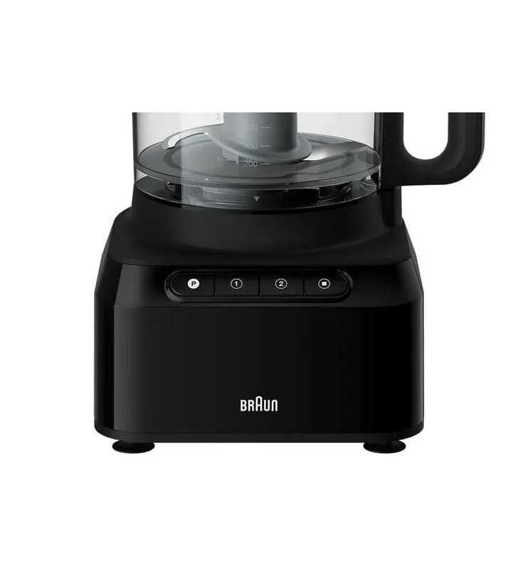 Robot Multifonction 800W 2,1L Blender 1,2L Noir BRAUN Robot Multifonction 800W 2,1L Blender 1,2L Noir BRAUN