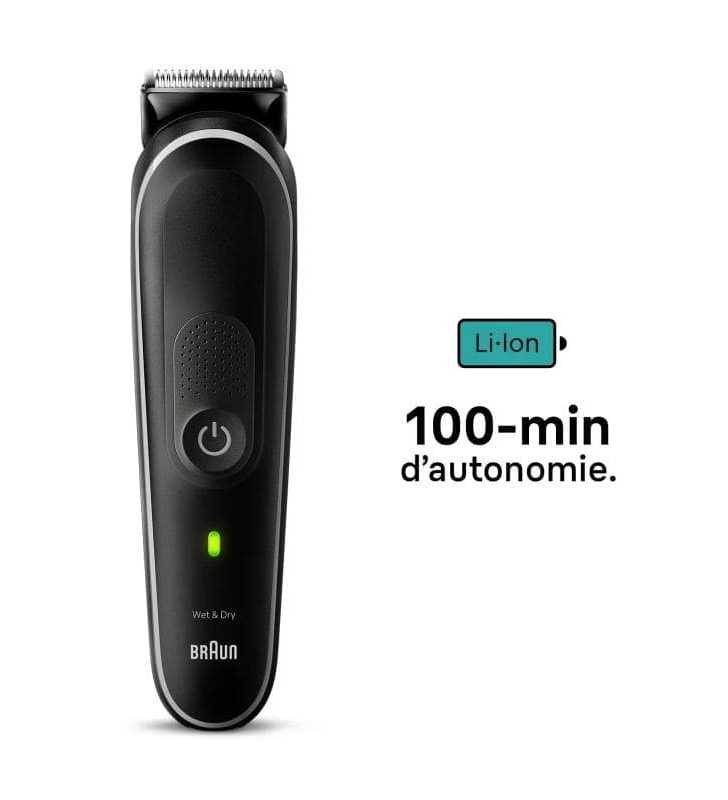 TTondeuse Tout-En-Un Series 5 10-En-1 Pour Barbe, Corps, Cheveux, Oreilles Et Nez BRAUN TTondeuse Tout-En-Un Series 5 10-En-1 Pour Barbe, Corps, Cheveux, Oreilles Et Nez BRAUN