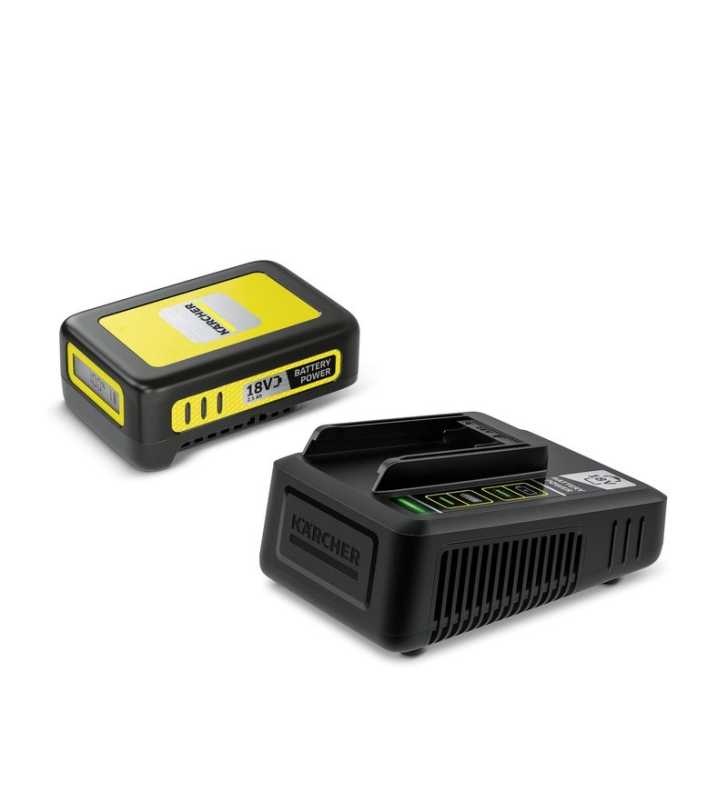 Kit Batterie Interchangeable 18-25 Avec Chargeur Rapide KARCHER Kit Batterie Interchangeable 18-25 Avec Chargeur Rapide KARCHER