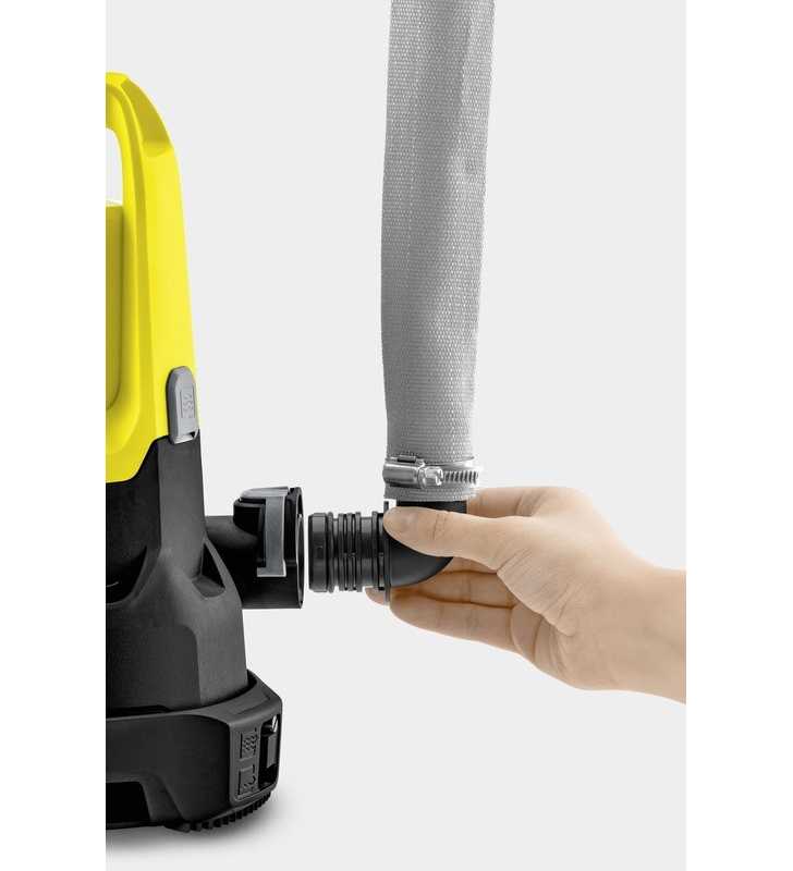 Pompe D'Évacuation Pour Eaux Chargées Aspirant À Plat Sp 5 Dual  KARCHER