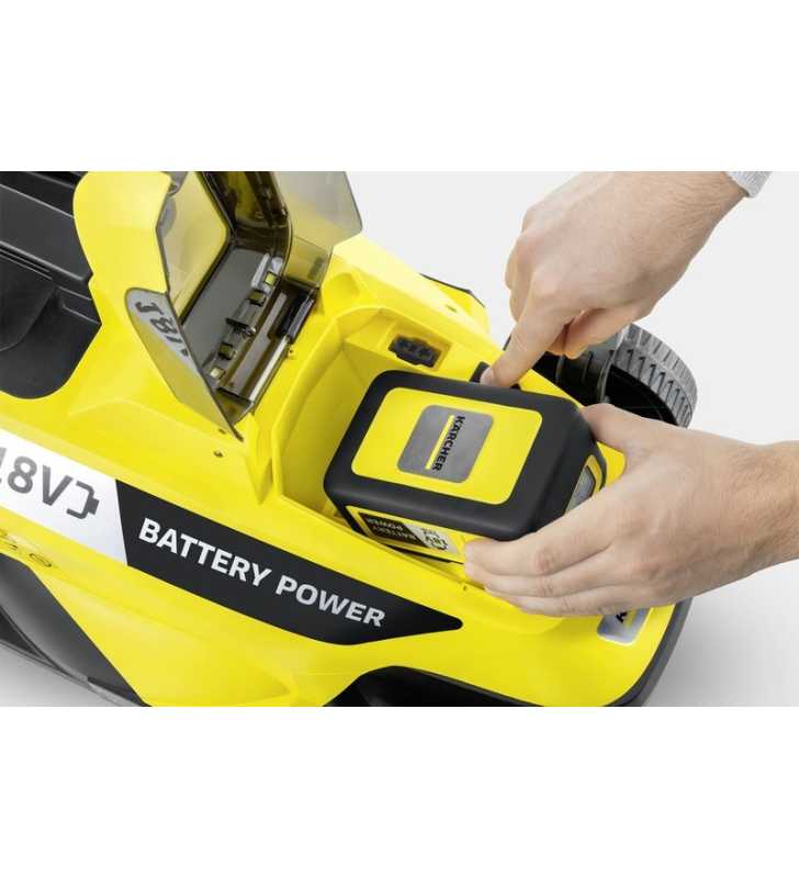 Tondeuse À Gazon Sans Fil Lmo 18-33+ Batterie + Chargeur + Support Pour Chargeur KARCHER Tondeuse À Gazon Sans Fil Lmo 18-33+ Batterie + Chargeur + Support Pour Chargeur KARCHER